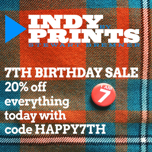 7th birthday sale – today only!