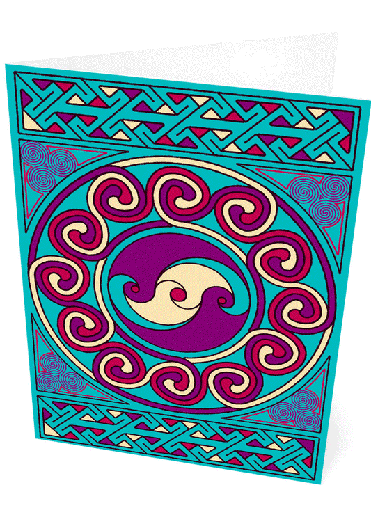 Sarclet Celtic panel – card
