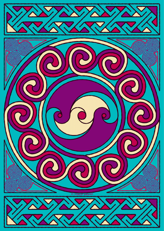Sarclet Celtic panel – poster