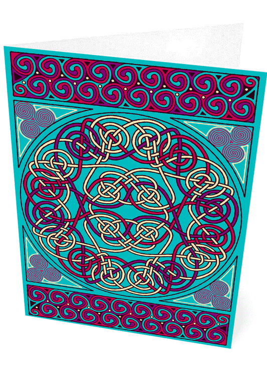 Thrumster Celtic panel – card