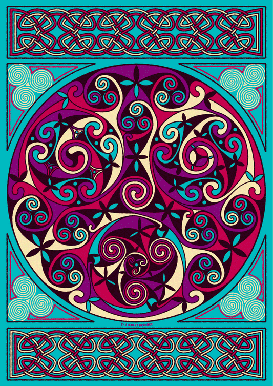 Wick Celtic panel – giclée print