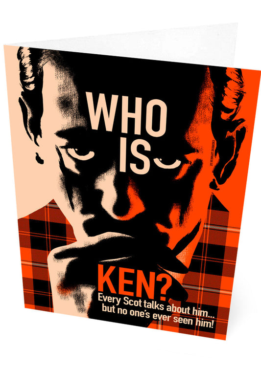 Who is Ken? – card