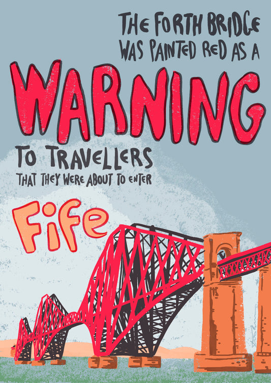 Fife warning – poster