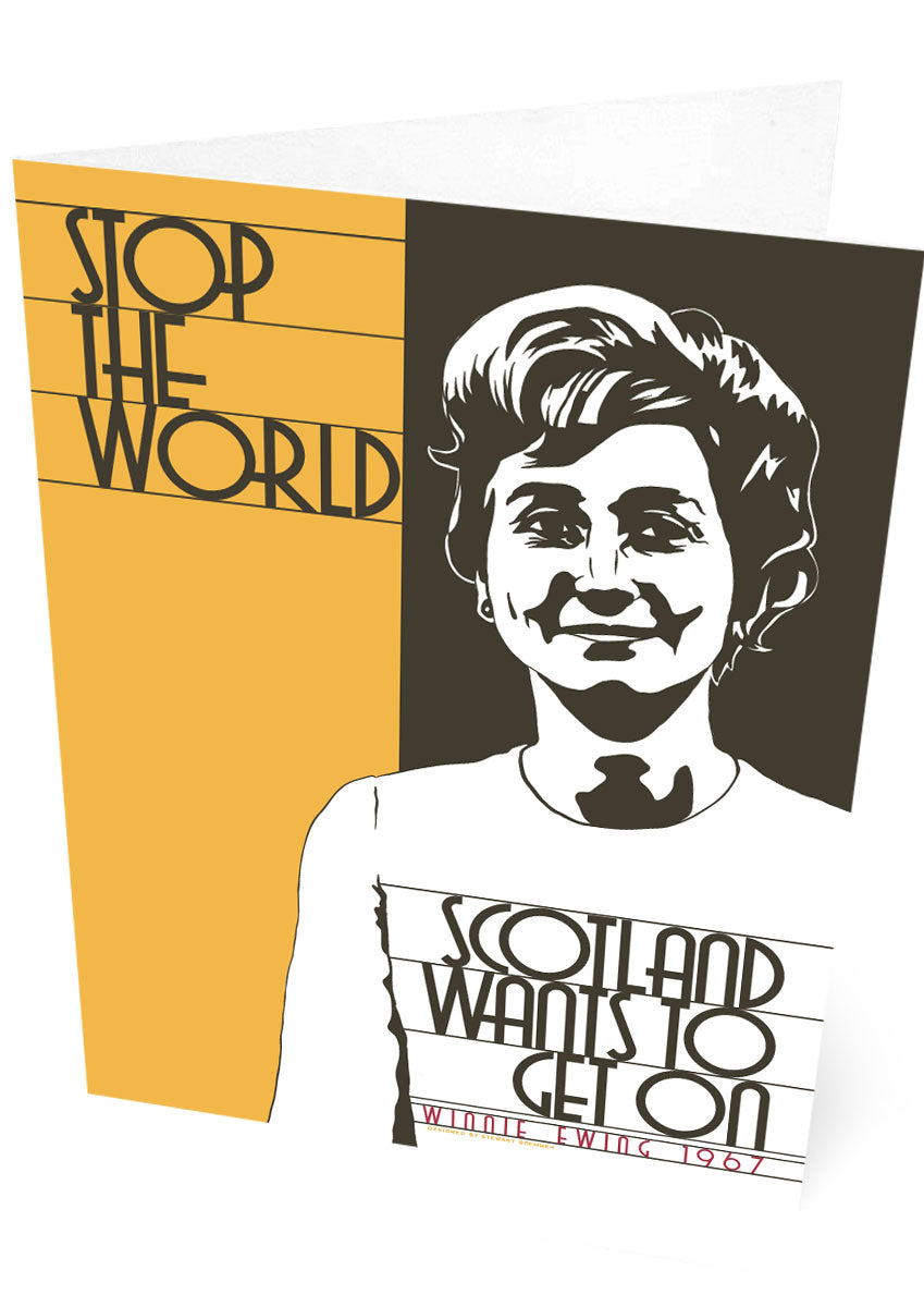 Scotland wants to get on – card