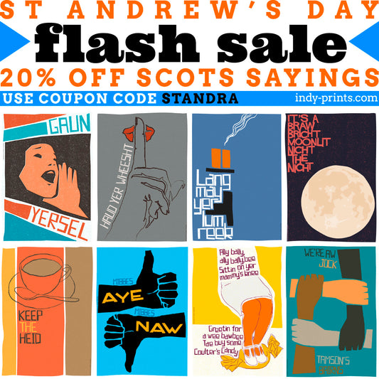 St Andrew's Day flash sale