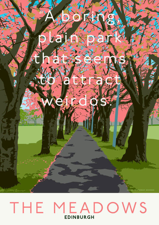 The Meadows attracts weirdos – poster