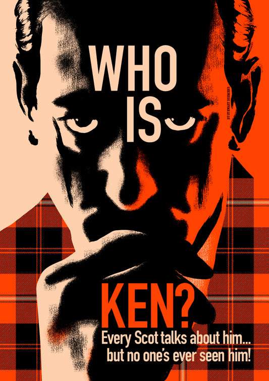 Who is Ken?  – giclée print
