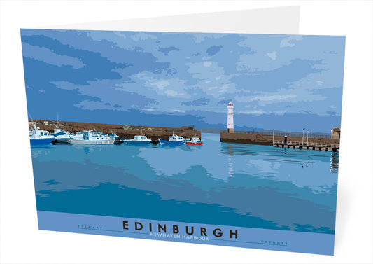 Edinburgh: Newhaven Harbour – card