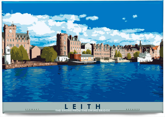 Leith: The Shore from the Swing Bridge – magnet
