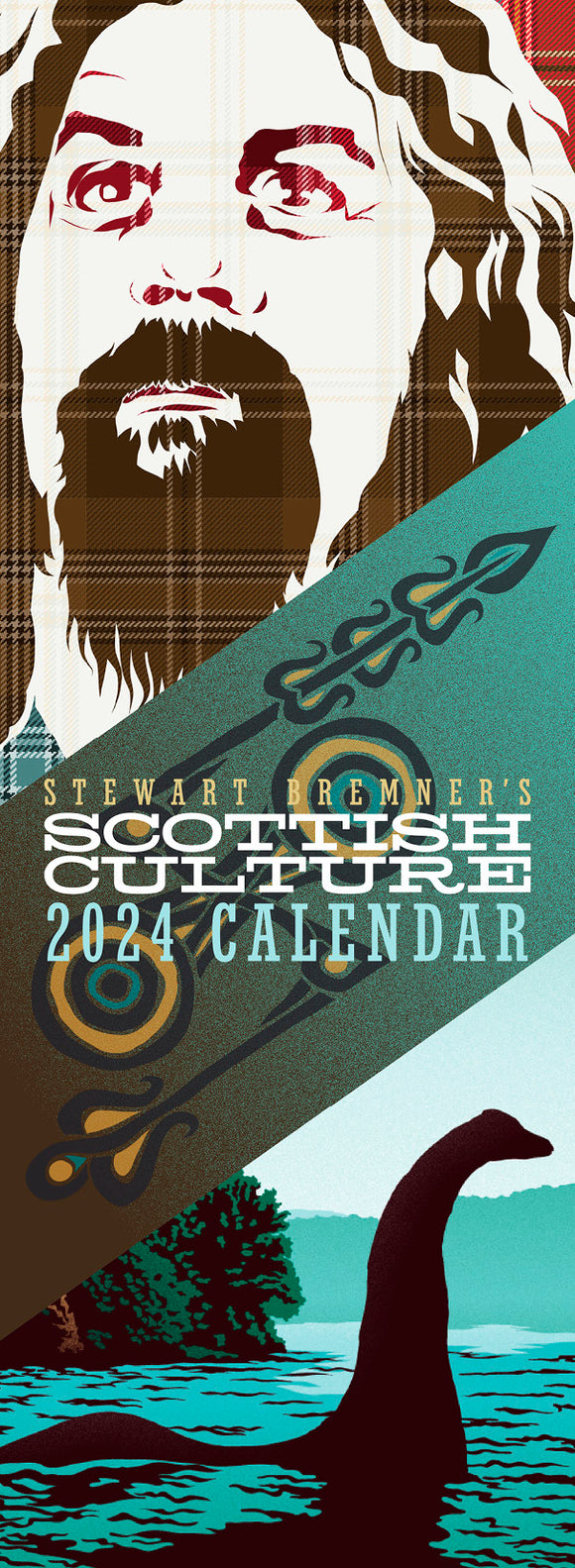 Scottish culture – 2024 slimline calendar