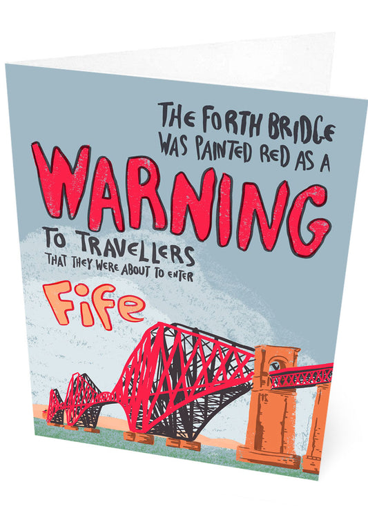 Fife warning – card