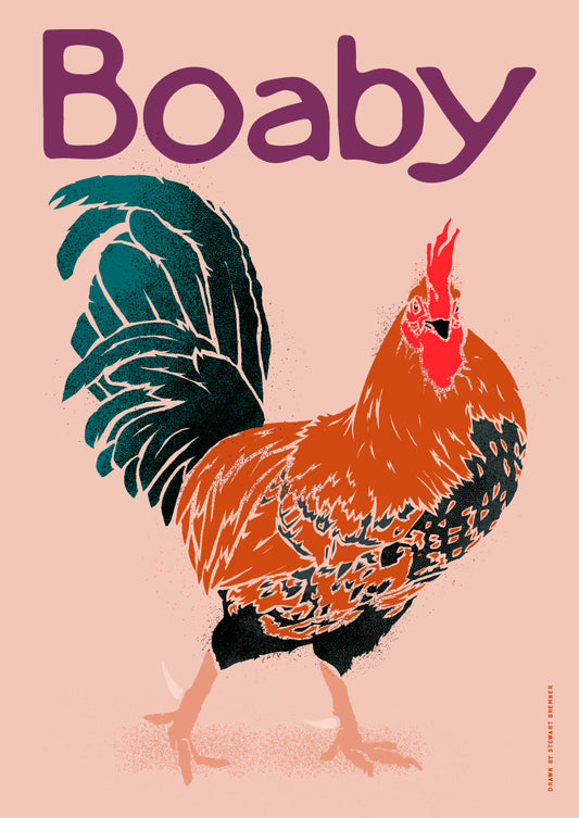 Boaby – giclée print