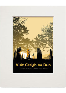 Visit Craigh na Dun – small mounted print - Indy Prints by Stewart Bremner