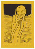 Dinna fash yersel – giclée print - yellow - Indy Prints by Stewart Bremner