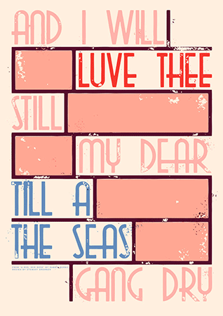 Til a the seas gang dry – poster