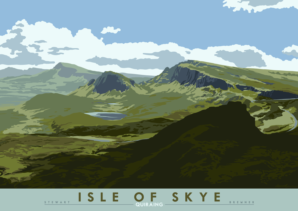 Isle of Skye: Quiraing – giclée print - natural - Indy Prints by Stewart Bremner