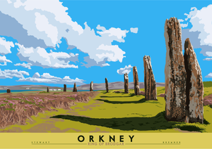 Orkney: Ring of Brodgar – giclée print