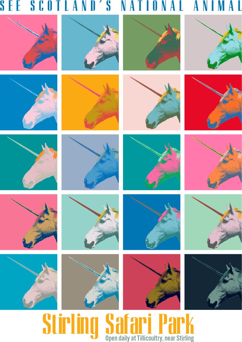 Unicorn safari – giclée print - Indy Prints by Stewart Bremner