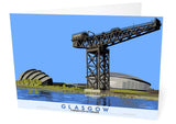 Glasgow: Finnieston riverside – card - natural - Indy Prints by Stewart Bremner
