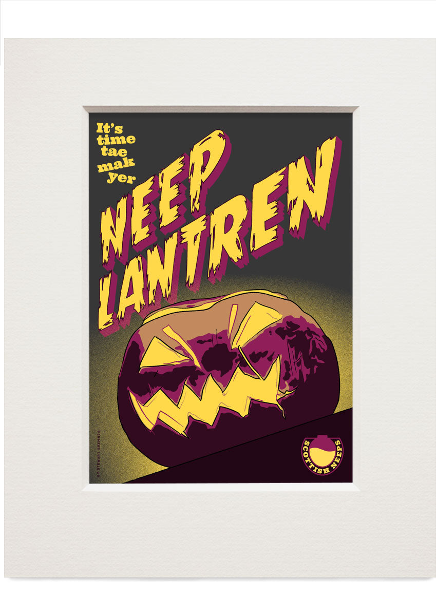 Neep Lantren – small mounted print