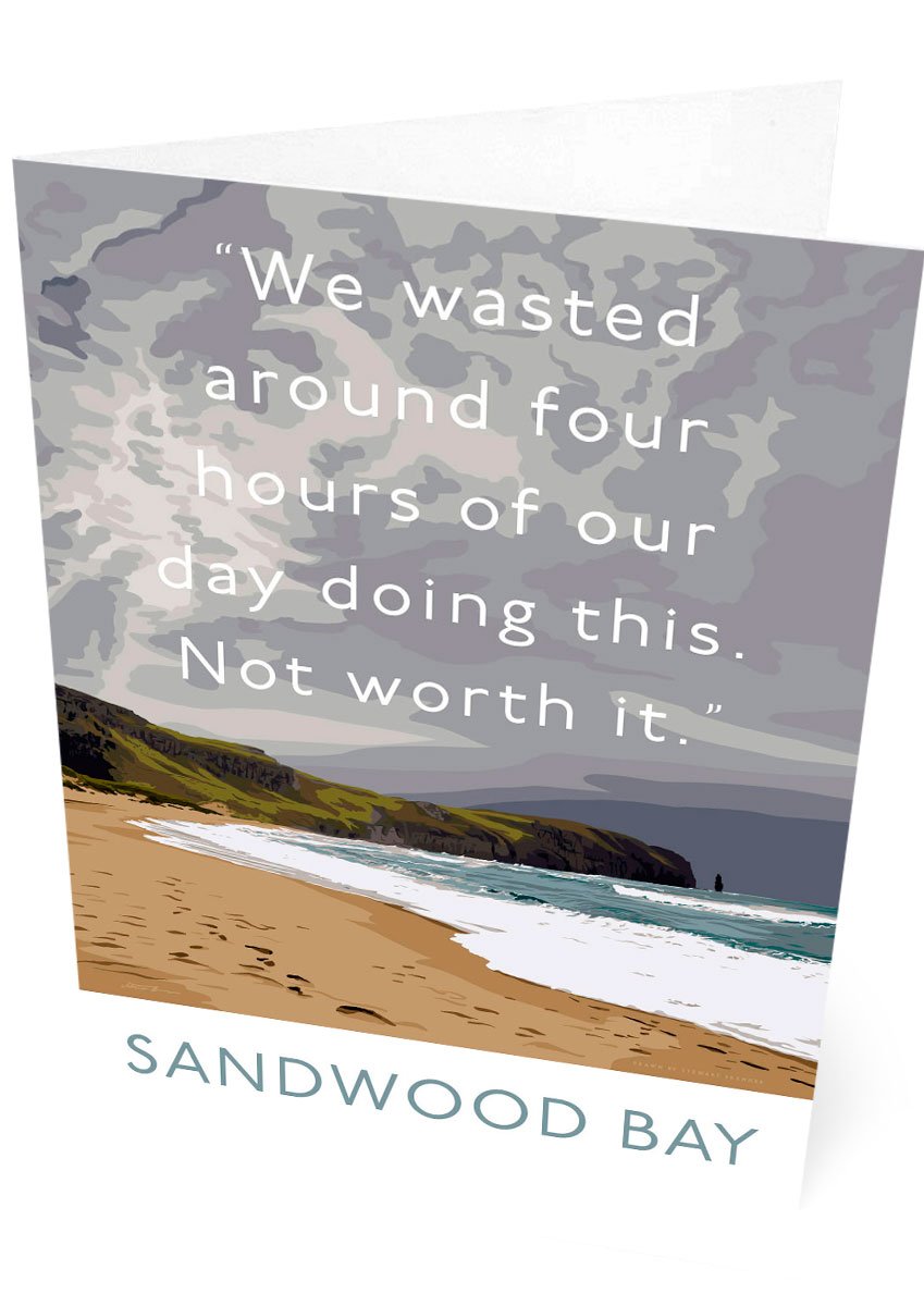 Sandwood Bay is not worth four hours – card