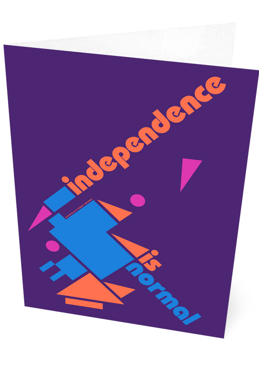 Independence is normal – card