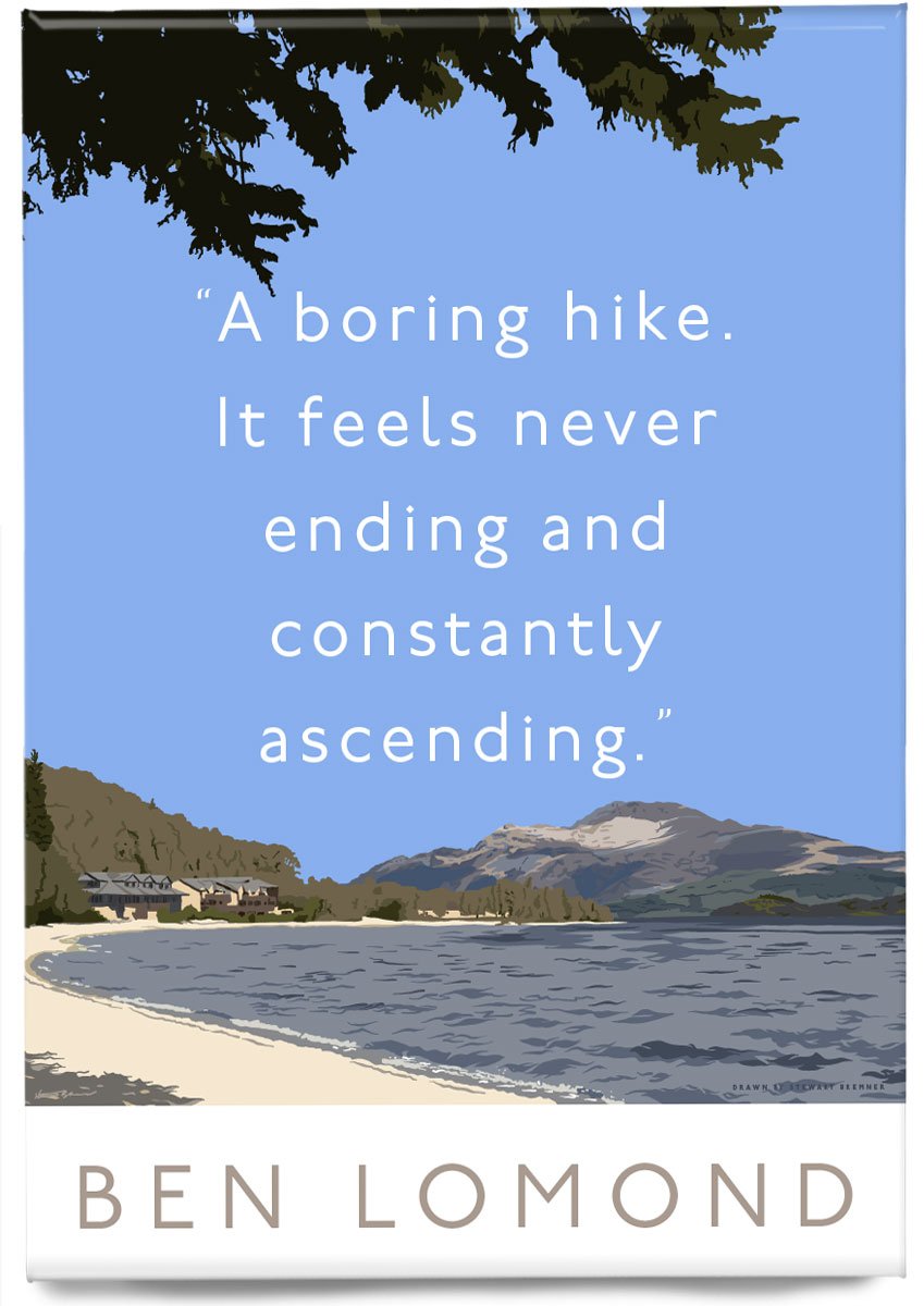 Ben Lomond is a boring hike – magnet