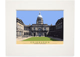 Edinburgh: University Old College – small mounted print - natural - Indy Prints by Stewart Bremner