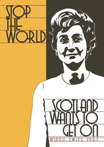 Scotland wants to get on – poster