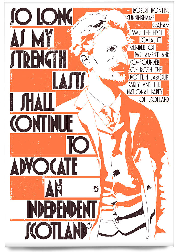 So long as my strength lasts – magnet - Indy Prints by Stewart Bremner