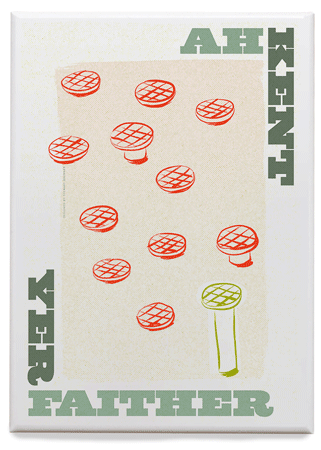 Ah kent yer faither – magnet - Indy Prints by Stewart Bremner