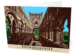Roxburghshire: Jedburgh Abbey – card