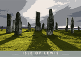 Isle of Lewis: Callanish Stones – giclée print - natural - Indy Prints by Stewart Bremner