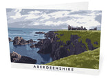 Aberdeenshire: Slains Castle – card - natural - Indy Prints by Stewart Bremner