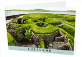Shetland: Jarlshof – card