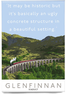 The Glenfinnan Viaduct is ugly – magnet
