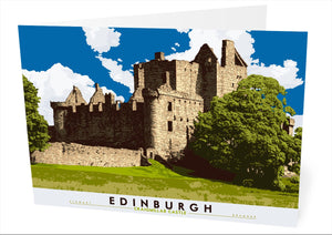 Edinburgh: Craigmillar Castle – card