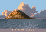 Firth of Clyde: Ailsa Craig – poster - natural - Indy Prints by Stewart Bremner