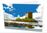 Argyll: Castle Stalker – card - natural - Indy Prints by Stewart Bremner