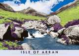 Isle of Arran: Cìr Mhòr from Glen Rosa – poster - natural - Indy Prints by Stewart Bremner