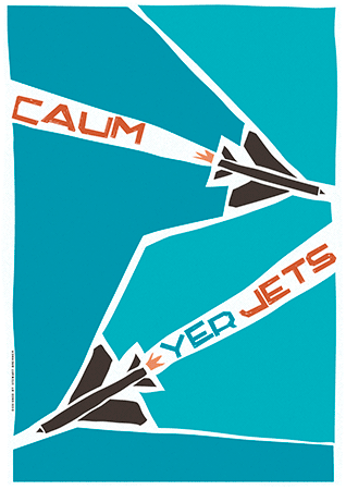 Caum yer jets - Indy Prints by Stewart Bremner