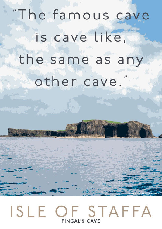 Fingal's Cave is like any other cave – poster