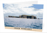 Inner Hebrides: Isle of Staffa – card - natural - Indy Prints by Stewart Bremner
