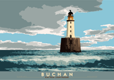 Buchan: Rattray Lighthouse – poster - natural - Indy Prints by Stewart Bremner