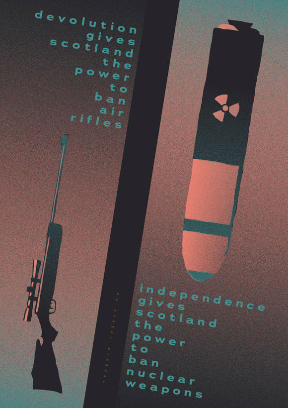 Devolution vs independence – poster