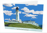Wigtownshire: Mull of Galloway Lighthouse – card - natural - Indy Prints by Stewart Bremner