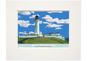 Wigtownshire: Mull of Galloway Lighthouse – small mounted print