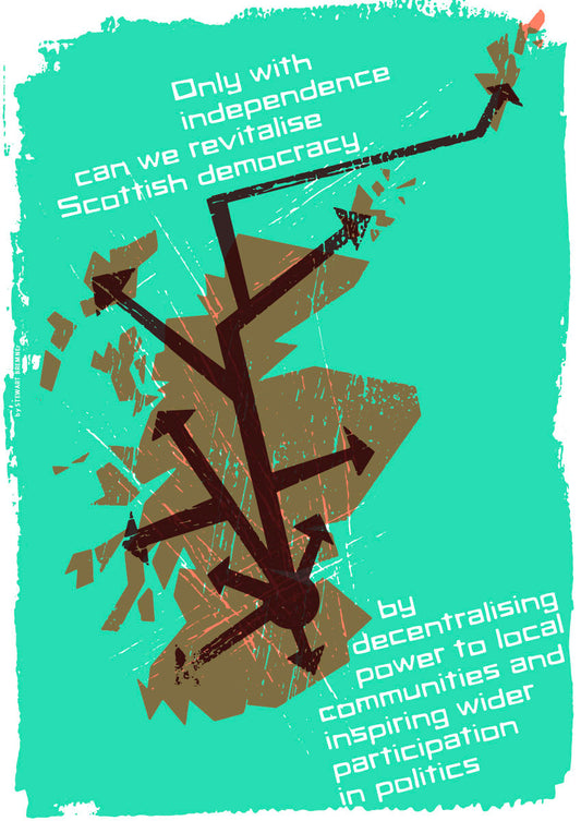 Revitalise Scottish democracy – poster