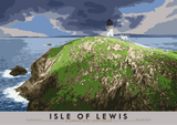 Isle of Lewis: Flannan Isles Lighthouse – giclée print - natural - Indy Prints by Stewart Bremner