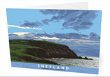Shetland: Sumburgh Head Lighthouse – card - natural - Indy Prints by Stewart Bremner